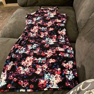 Floral print dress